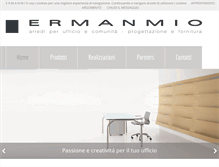 Tablet Screenshot of ermanmio.com